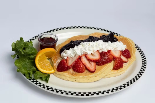 Red, White & Blue Pancakes