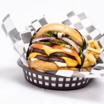 Cheeseburger Basket - Double