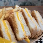 Cubs Grilled Cheese Sandwich