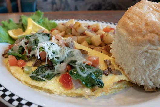 Vegetarian Omelette
